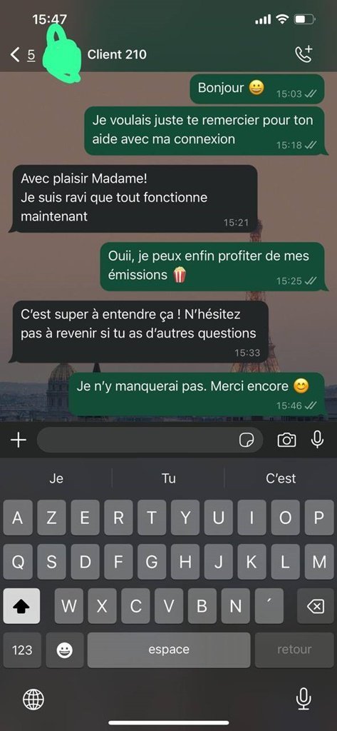 Avis abonnement Smart IPTV premium satisfait
